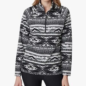 Eddie Bauer fleece quarter zip